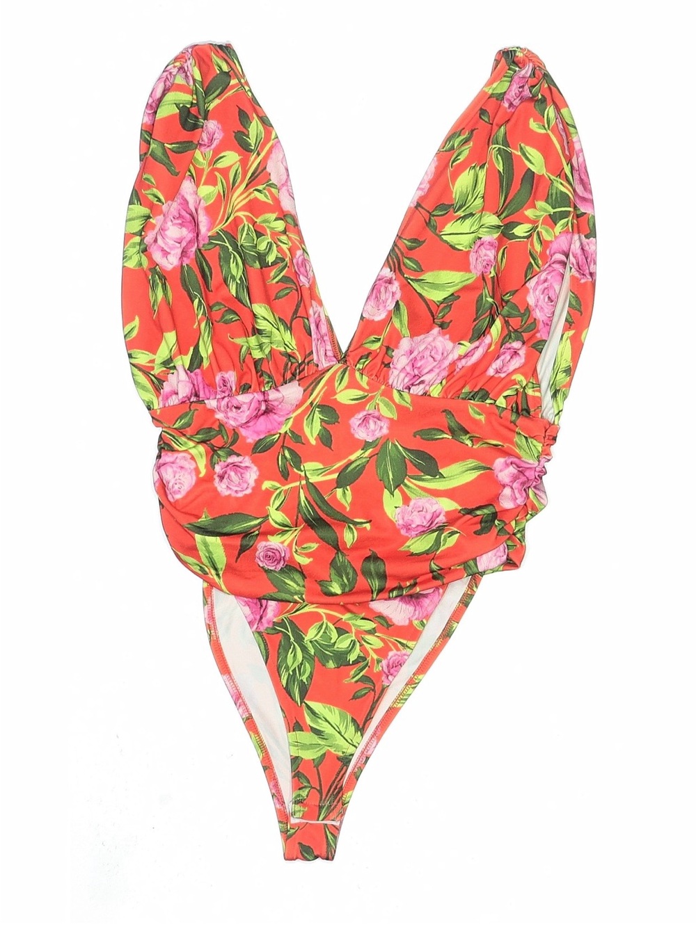 NWT-Zara Floral One-Piece Swimsuit Size M